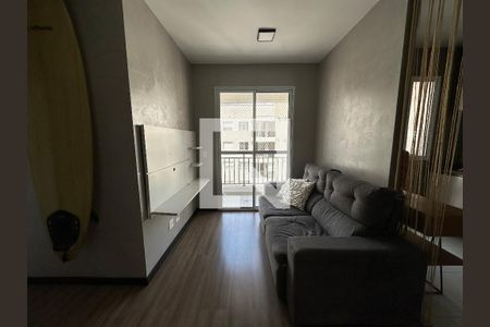 Sala de apartamento à venda com 1 quarto, 45m² em Jardim Tupanci, Barueri