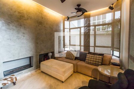 Sala de casa de condomínio à venda com 4 quartos, 608m² em Alphaville, Santana de Parnaíba
