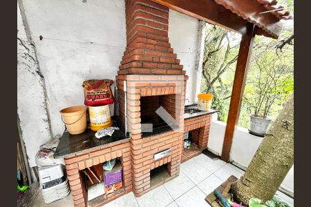 Varanda gourmet de casa para alugar com 2 quartos, 80m² em Jardim Bandeirantes, São Paulo