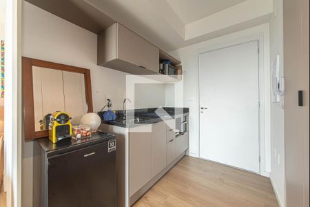 Cozinha de kitnet/studio à venda com 1 quarto, 26m² em Cidade Monções, São Paulo
