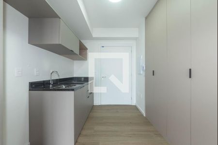 Cozinha de kitnet/studio à venda com 1 quarto, 26m² em Cidade Monções, São Paulo