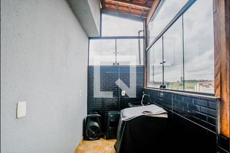 Área de Serviço/Área Gourmet de apartamento à venda com 2 quartos, 76m² em Jardim Ipanema, Santo André