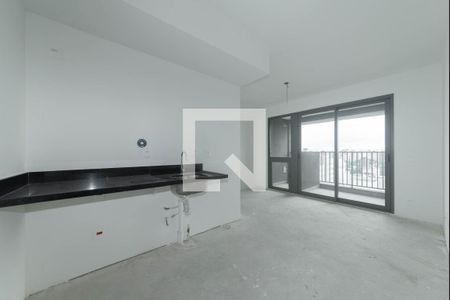 Cozinha de kitnet/studio à venda com 1 quarto, 26m² em Cidade Monções, São Paulo