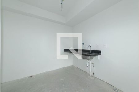 Cozinha de kitnet/studio à venda com 1 quarto, 26m² em Cidade Monções, São Paulo