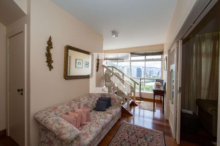 SALA de apartamento à venda com 4 quartos, 500m² em Serra, Belo Horizonte