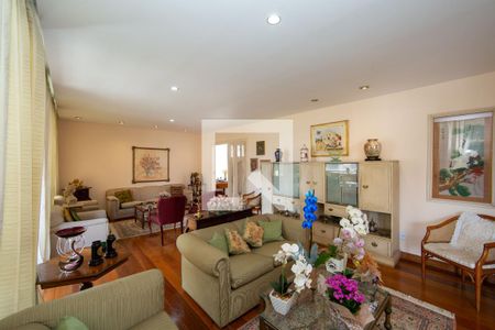 SALA de apartamento à venda com 4 quartos, 500m² em Serra, Belo Horizonte