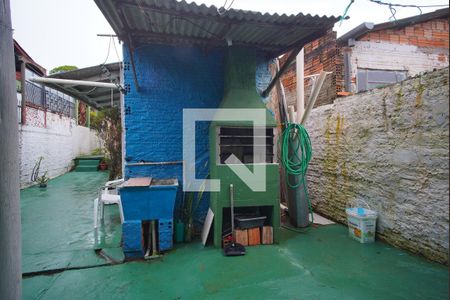 Churrasqueira e Área de Serviço de casa para alugar com 2 quartos, 80m² em Passo das Pedras, Porto Alegre