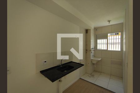 Cozinha e Área de Serviço de apartamento para alugar com 2 quartos, 42m² em Taquara, Rio de Janeiro