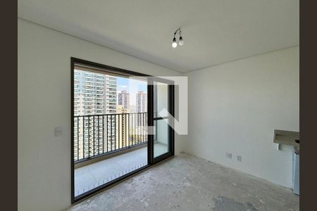 Quarto de apartamento à venda com 1 quarto, 26m² em Santo Amaro, São Paulo