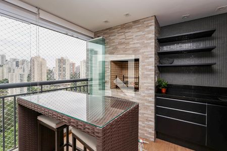 Varanda da Sala de apartamento para alugar com 3 quartos, 133m² em Parque Reboucas, São Paulo