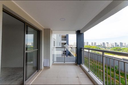 Sala - Sacada de apartamento à venda com 3 quartos, 86m² em City América, São Paulo