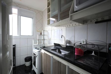 Cozinha de apartamento à venda com 2 quartos, 49m² em Parque Oratório, Santo André