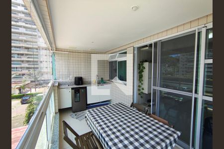 Varanda - Sala de apartamento à venda com 3 quartos, 60m² em Barra Olímpica, Rio de Janeiro
