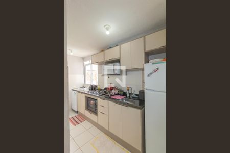 Cozinha e Área de Serviço de apartamento à venda com 2 quartos, 45m² em Mato Grande, Canoas
