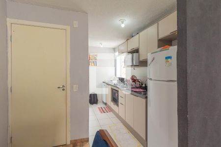 Sala/Cozinha de apartamento à venda com 2 quartos, 45m² em Mato Grande, Canoas