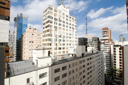 Vista da Varanda de apartamento à venda com 2 quartos, 63m² em Jardins, São Paulo