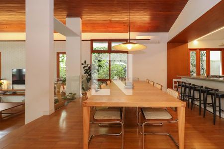 Sala de Jantar de casa à venda com 3 quartos, 588m² em Pinheiros, São Paulo