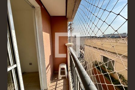 Varanda da Sala de apartamento à venda com 3 quartos, 58m² em Ponte Grande, Guarulhos