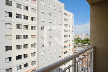Varanda da Sala de apartamento para alugar com 1 quarto, 28m² em Penha de França, São Paulo