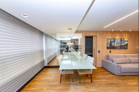 Sala de apartamento para alugar com 1 quarto, 58m² em Vila da Serra, Nova Lima