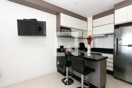 Cozinha de kitnet/studio à venda com 1 quarto, 35m² em Vila Gomes Cardim, São Paulo