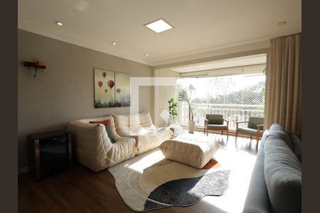 Sala de apartamento à venda com 3 quartos, 118m² em Vila Sonia, São Paulo