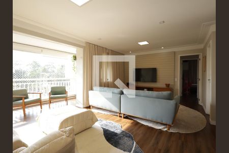 Sala de apartamento à venda com 3 quartos, 118m² em Vila Sonia, São Paulo
