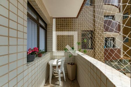 Varanda de apartamento à venda com 3 quartos, 97m² em Coracao de Jesus, Belo Horizonte