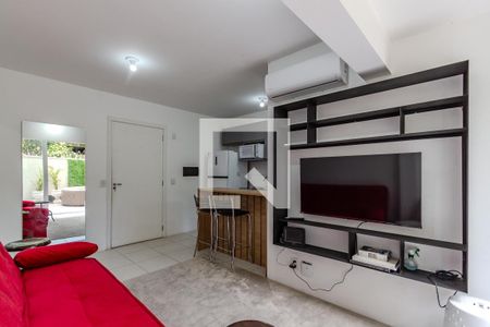 Sala de apartamento à venda com 1 quarto, 82m² em Santo Antônio, Porto Alegre