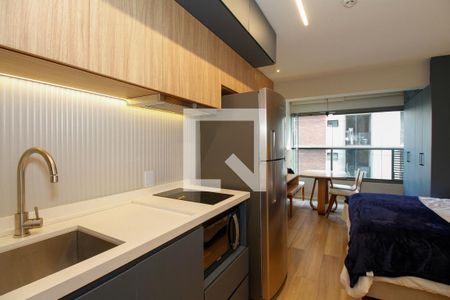Studio de kitnet/studio para alugar com 1 quarto, 27m² em Pinheiros, São Paulo