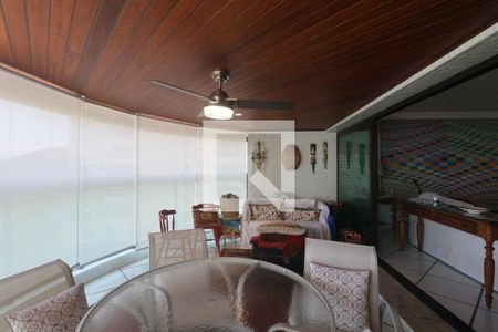 Varanda de apartamento para alugar com 4 quartos, 224m² em Loteamento Joao Batista Juliao, Guarujá