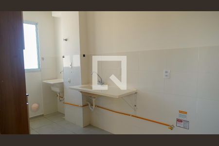 Cozinha de apartamento para alugar com 2 quartos, 50m² em Chácara São Pedro, Aparecida de Goiânia