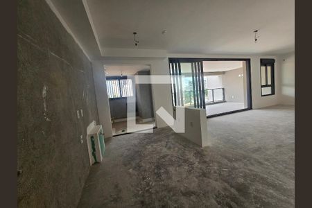 Sala de apartamento à venda com 3 quartos, 151m² em Brooklin, São Paulo