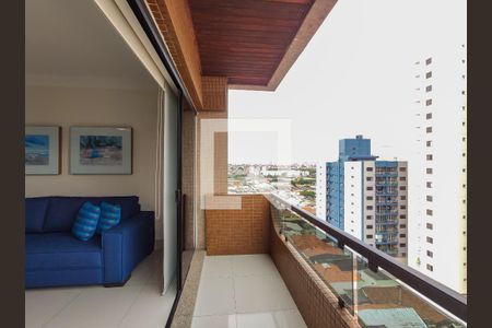 Varanda da Sala de Estar de apartamento à venda com 3 quartos, 162m² em Santo Antônio, São Caetano do Sul
