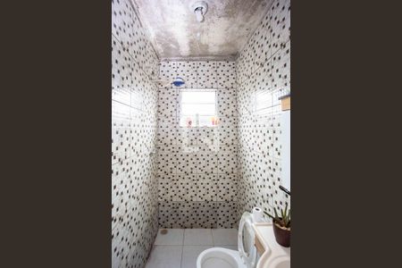 Banheiro da Suíte de casa à venda com 3 quartos, 98m² em Vila Nogueira, Diadema