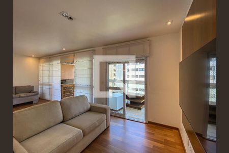 Sala de apartamento para alugar com 4 quartos, 129m² em Vila Olímpia, São Paulo