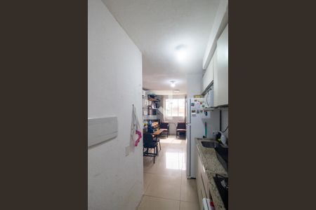 Cozinha de apartamento à venda com 2 quartos, 41m² em Hípica, Porto Alegre