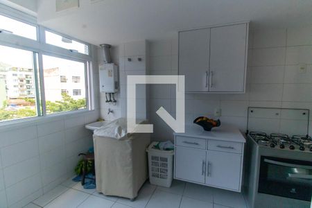 Cozinha e Área de Serviço de apartamento à venda com 2 quartos, 96m² em São Francisco, Niterói