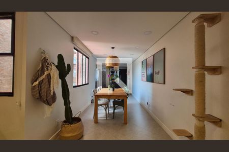 Sala  de apartamento à venda com 1 quarto, 61m² em Parque das Nações, Santo André