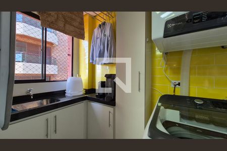 Lavanderia  de apartamento à venda com 1 quarto, 61m² em Parque das Nações, Santo André