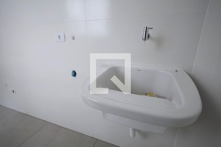 Cozinha / Área de serviço de apartamento à venda com 2 quartos, 62m² em Vila Humaita, Santo André