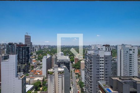 Sala/Cozinha - VIsta de apartamento para alugar com 3 quartos, 168m² em Pinheiros, São Paulo