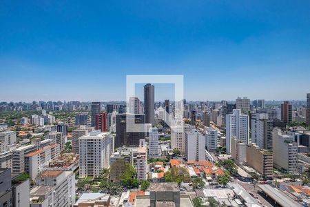 Sala/Cozinha - VIsta de apartamento para alugar com 3 quartos, 168m² em Pinheiros, São Paulo