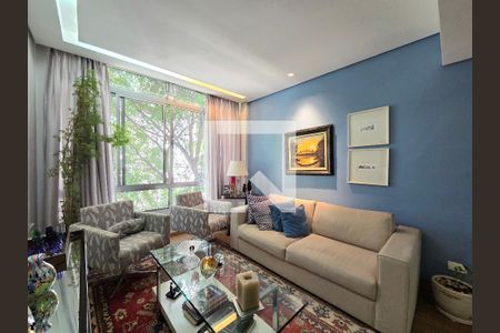 Sala de apartamento à venda com 2 quartos, 80m² em Indianópolis, São Paulo