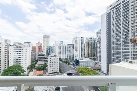 Varanda de apartamento à venda com 1 quarto, 53m² em Vila Olímpia, São Paulo