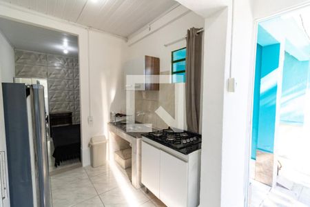 Sala/Cozinha de kitnet/studio para alugar com 1 quarto, 21m² em São José, Porto Alegre