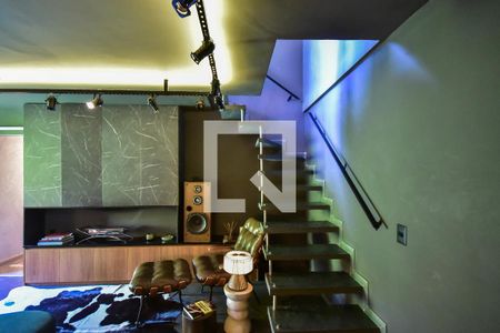 Sala de apartamento para alugar com 1 quarto, 120m² em Paraíso do Morumbi, São Paulo