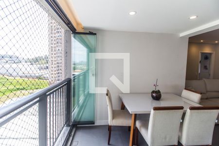 Varanda gourmet de apartamento à venda com 2 quartos, 75m² em Tamboré, Barueri