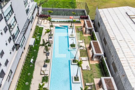 Vista da Varanda de apartamento à venda com 2 quartos, 75m² em Tamboré, Barueri
