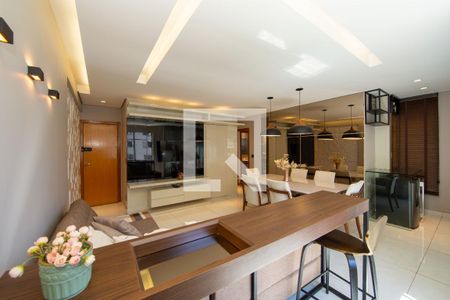 SALA de apartamento à venda com 3 quartos, 96m² em Buritis, Belo Horizonte